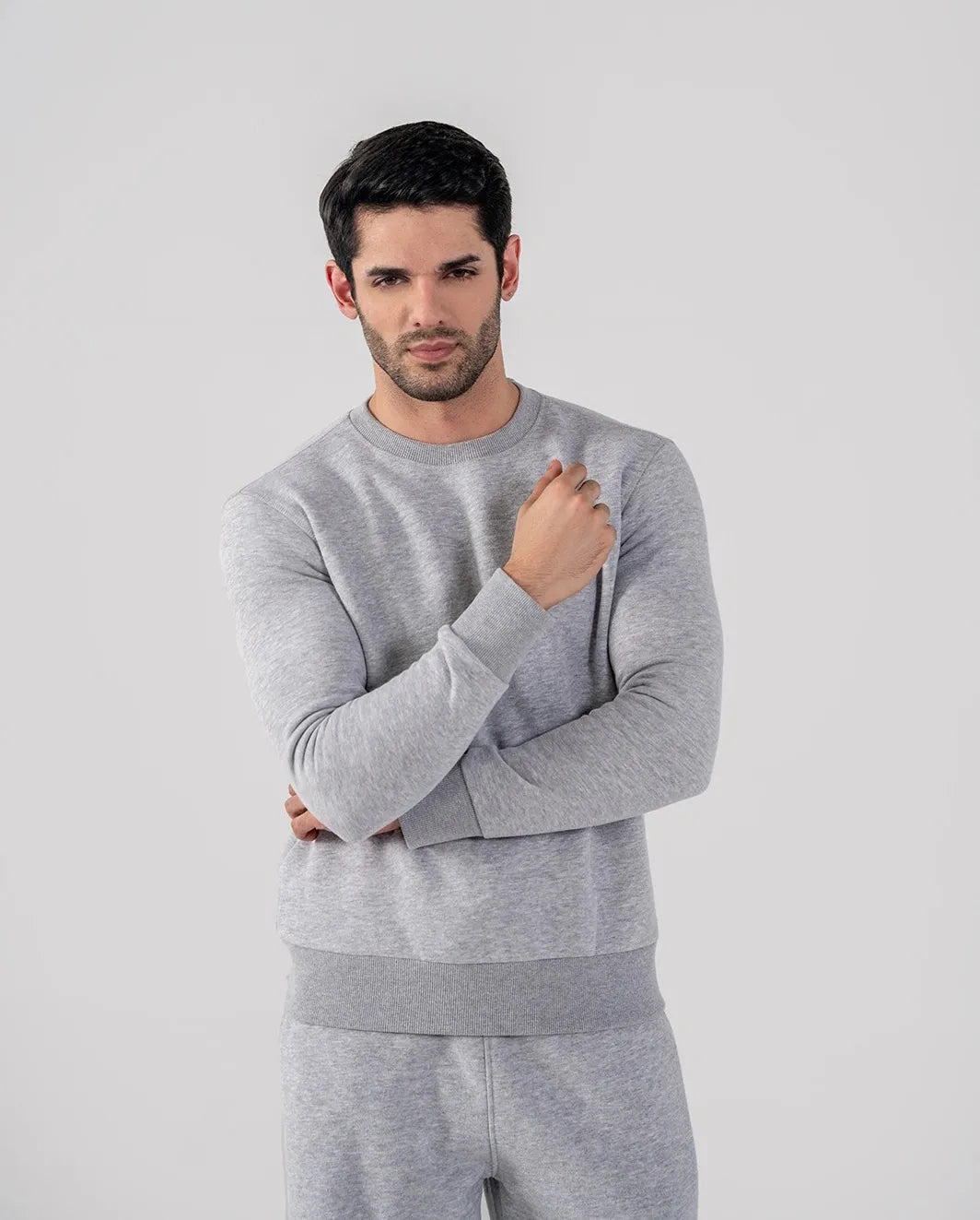 Men's Sweatshirt Grey Mélange