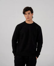 Men's Fleece Sweatshirt (Black)