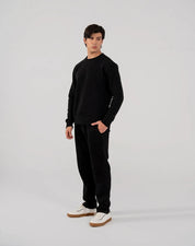 Men's Fleece Sweatshirt (Black)