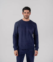 Men's Fleece Sweatshirt (Navy)