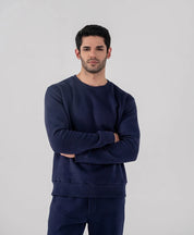 Men's Fleece Sweatshirt (Navy)