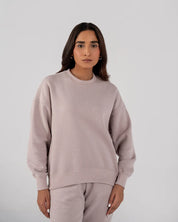 Ladies Fleece Sweatshirt (Purple Haze)