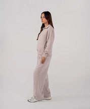 Ladies Fleece Half Zipper (Purple Haze)