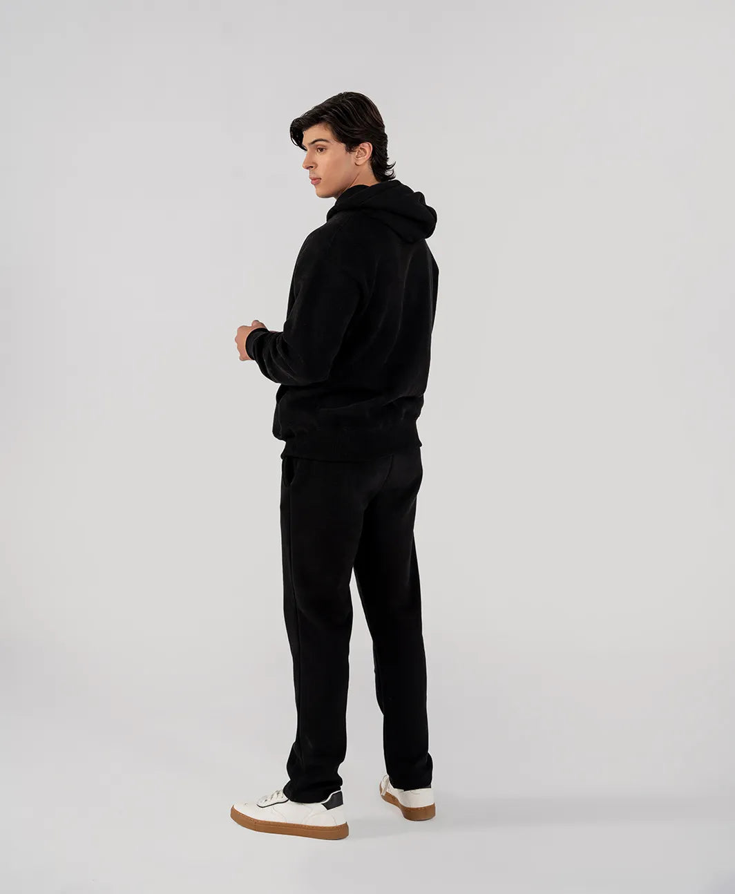 Men's Fleece Hoodie (Black)