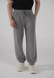 Men's Fleece Leg Trousers Grey