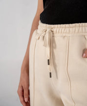Ladies Fleece Straight Leg Trouser (Ivory)