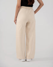 Ladies Fleece Straight Leg Trouser (Ivory)