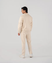 Men's Fleece Half Zipper (Ivory)