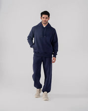 Men's Fleece Hoodie (Navy)