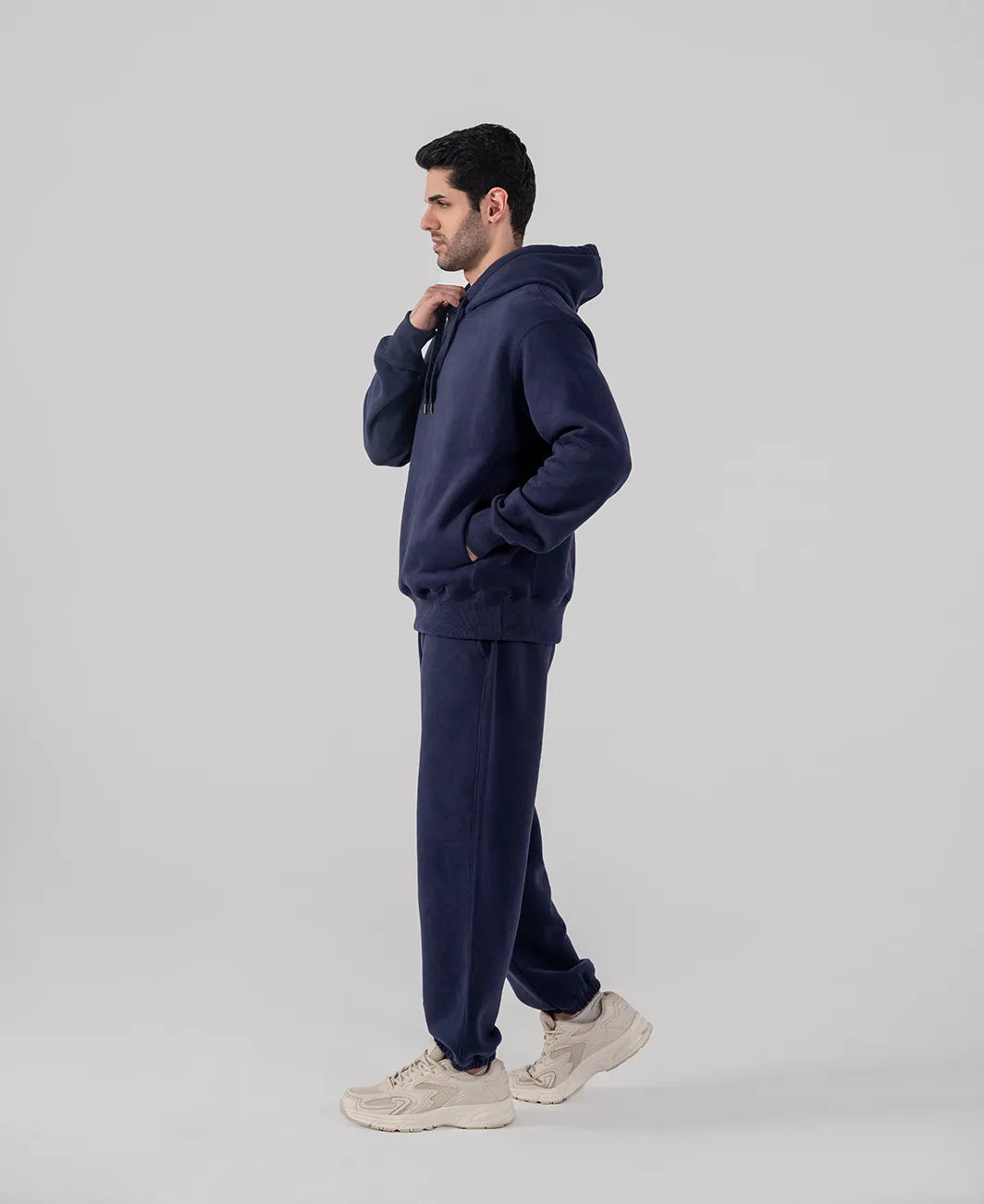 Men's Fleece (Navy) Hoodie 