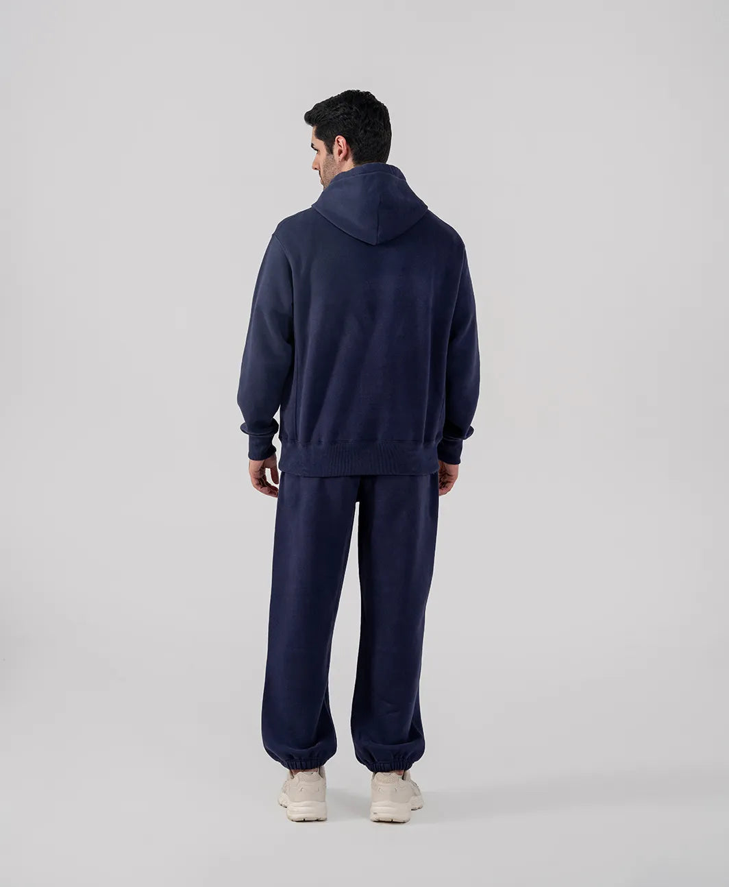 Men's Fleece Hoodie (Navy)
