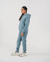 Ladies Fleece Elasticated Trouser (Steel Blue)
