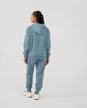 Ladies Fleece Elasticated Trouser (Steel Blue)