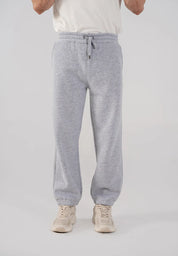 Men's Fleece Trousers Grey Melange