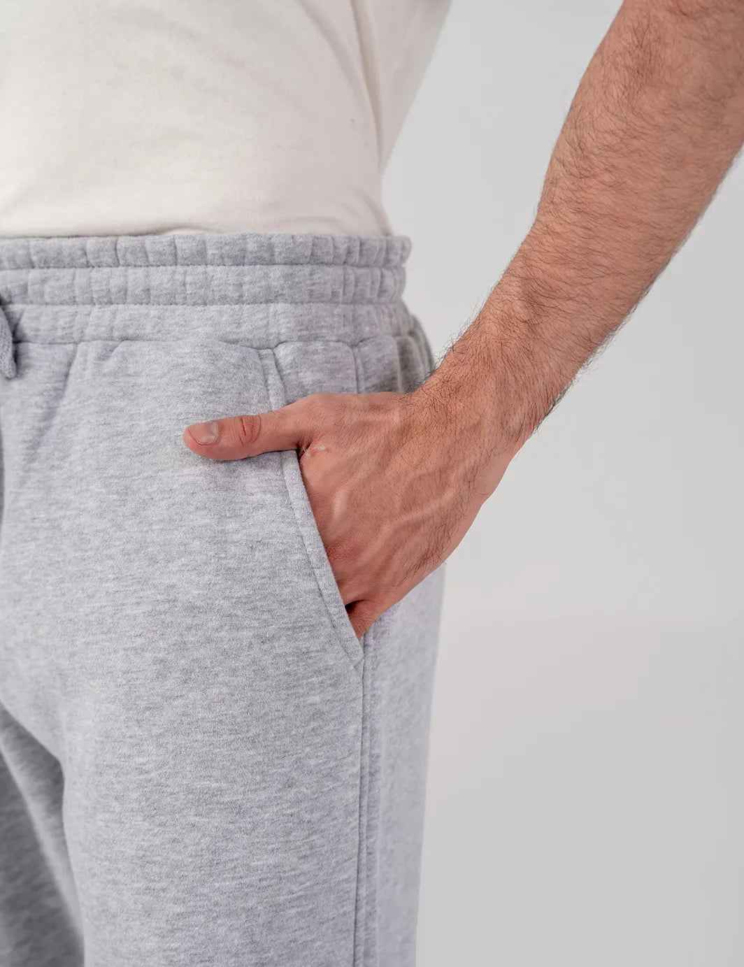Men's Fleece Elasticated Leg Trousers
