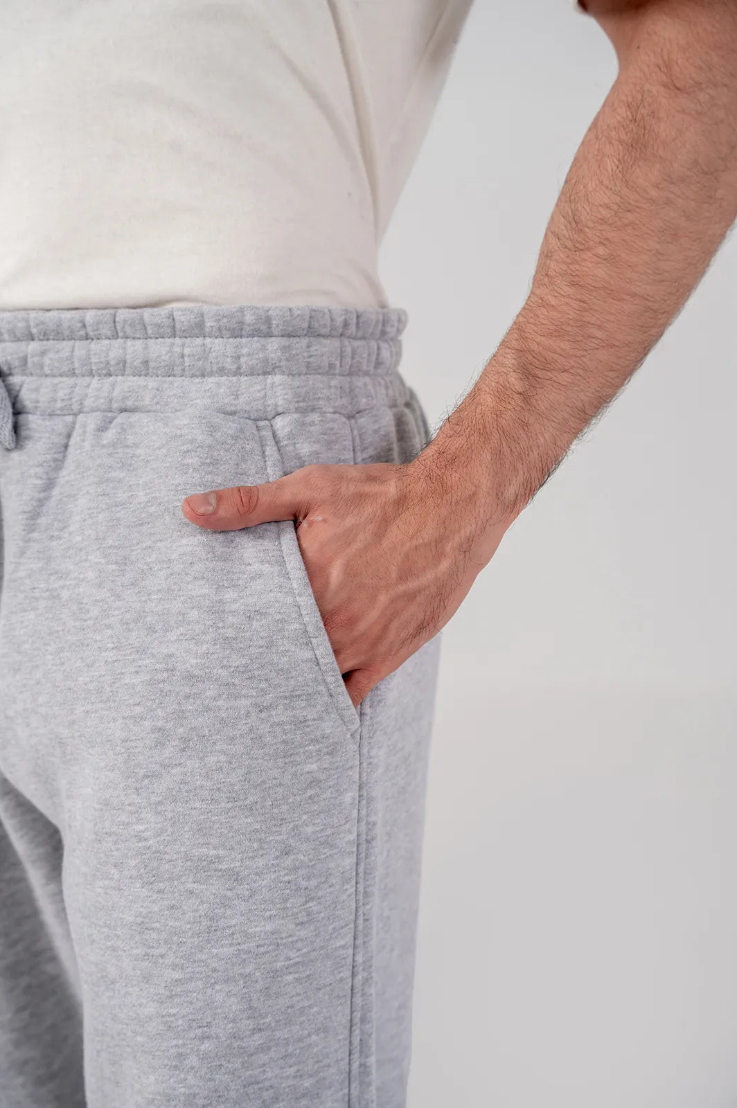Men's Fleece Elasticated Leg Trousers
